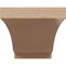 Ekena Millwork 6"W x 12"D x 6"H Wide Moab Rough Cedar Woodgrain TimberThane Corbel, Primed Tan CORUR06X12X06MOARCPR - alternate 4